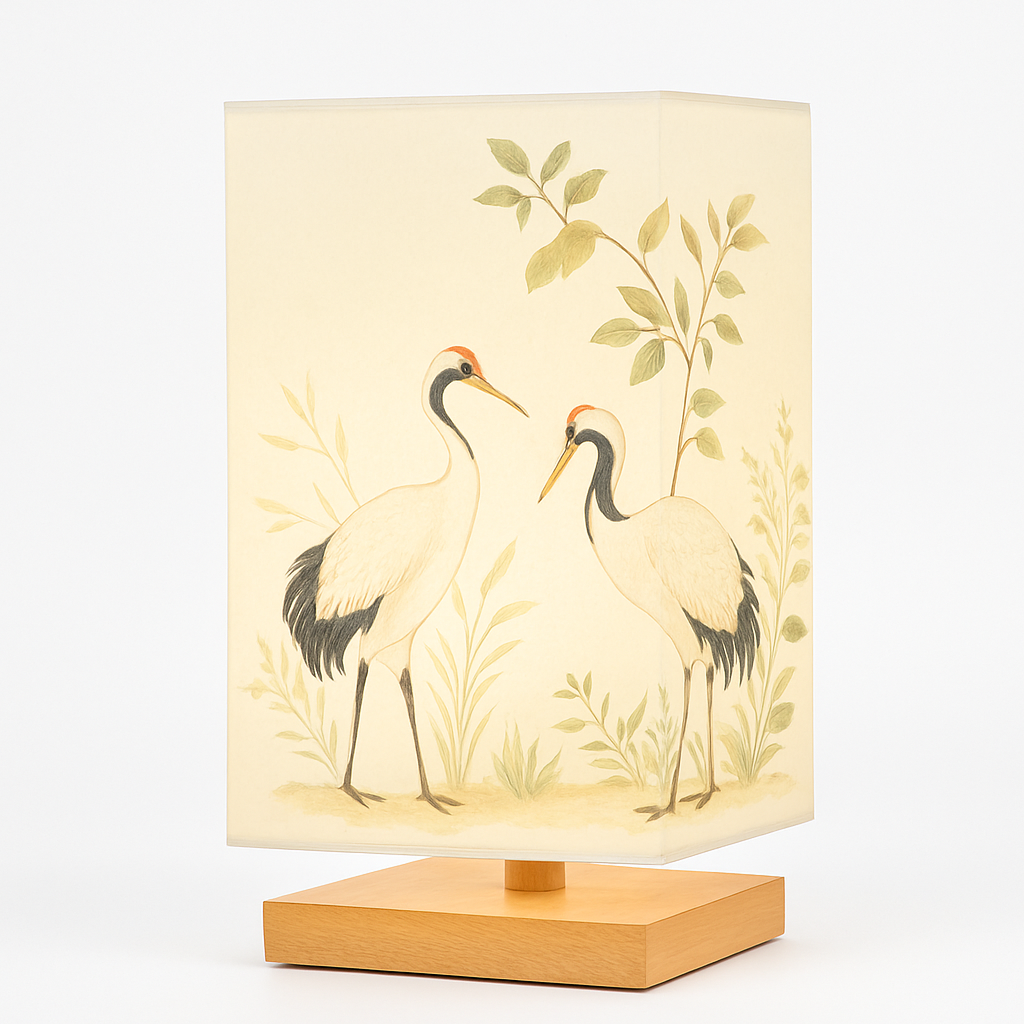 JapandiLume - Minimalistische Japandi Tafellamp van Bamboe